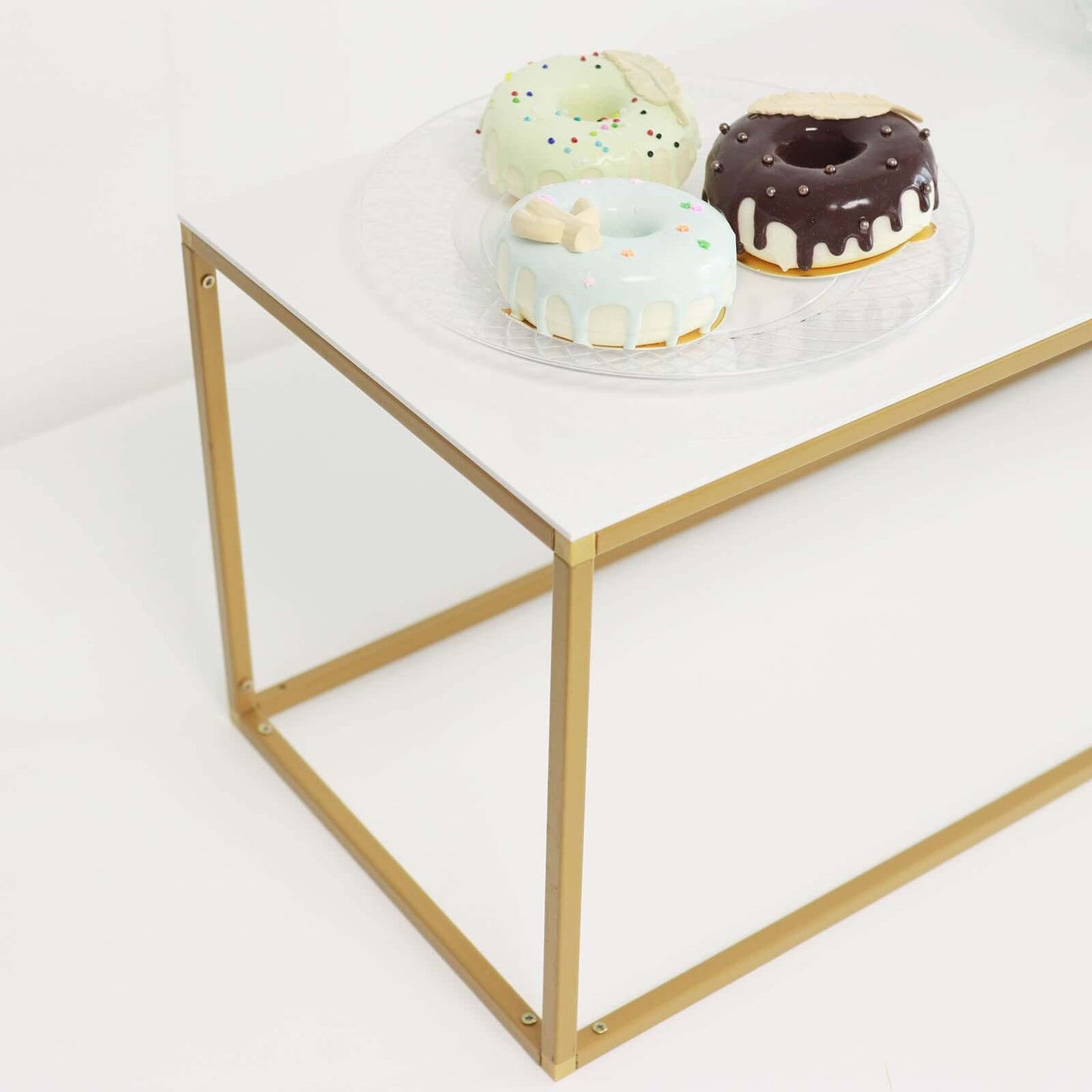 2-Pack Acrylic Plexiglass Sheets Rectangular Side Plates White - Protective Film Coating 32"x11"