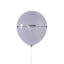 50 Pack Matte Pastel Serenity Blue Biodegradable Balloons 12", Round Eco-friendly Thick Latex Party Balloons
