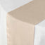 Polyester 12"x108" Table Runner Nude - Durable & Wrinkle-Resistant Table Decor