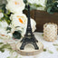 Eiffel Tower Table Centerpiece Metal Black - Stylish Decorative Cake Topper for Parties & Gatherings 10"