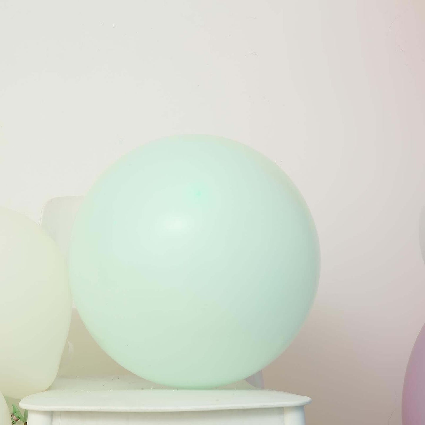 10 Pack 18" Matte Pastel Mint Helium or Air Latex Party Balloons