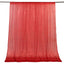 8ftx8ft Red Sequin Event Curtain Drapes, Backdrop Event Panel