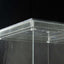 Acrylic Table Top Bridge Connector Rectangular Plate 46"x12" Clear - Durable Design for Pedestal Stands