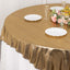 Polyester 72"x72" Table Overlay Square Tablecloth Antique Gold - Sequin Dots Wrinkle-Free Table Cover
