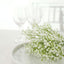 3 Bushes White 14" Artificial Babyâ€™s Breath Gypsophila Flower Arrangements, Real Touch Indoor Faux Floral Bouquets