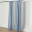 2 Pack Dusty Blue Polyester Event Curtain Drapes, 10ftx8ft Backdrop Event Panels With Rod Pockets 130 GSM