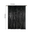 2 Pack Black Sequin Curtains With Rod Pocket Window Treatment Panels - 52"x84â€