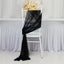 20-Pack Sheer Chair Drape Decor in Black â€“ 9ft Shimmer Sash, Wrinkle-Free