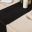 Premium Velvet 12"x108" Table Runner Black - Sheen Finish Reusable Table Decor