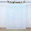 8ftx8ft Iridescent Blue Big Payette Sequin Event Curtain Drapes, Backdrop Event Panel