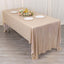 Sequin Dots Polyester 60"x126" Rectangle Tablecloth Shimmering Blush - Wrinkle Free & Sparkling Table Cover