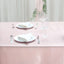 Satin Rectangular 60"x102" Tablecloth Blush - Smooth and Lustrous Table Cover
