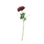3 Stems Burgundy 27" Artificial Silk Chrysanthemum Bouquet Flowers, Large Faux Mum Branches