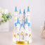 Cake Topper Figurine Fairytale Princess Castle Design Blue and White - Decoration for Baby Showers 8.5"