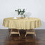 Polyester 90" Round Tablecloth Champagne - Stain & Wrinkle-Resistant Table Cover