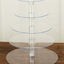 6-Tier Acrylic Round Cupcake Stand Clear for Special Events & Catering Displays 22"