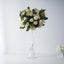 Set of 2 Glass Trumpet Vases Reversible Clarinet Design Clear - Stylish Flower Centerpieces for Events 24"