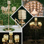 Metal Pearl Beaded Candelabra in Gold 6-Arm - Stylish Table Centerpiece with Crystal Chandelier Pendants