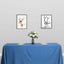 Polyester 90"x132" Rectangle Tablecloth Dark Denim Blue - Seamless Faux Denim Design for Classy Celebrations