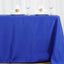 Polyester 72"x120" Rectangle Tablecloth Royal Blue - Durable and Stylish Table Cover