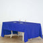 Polyester 60"x126" Rectangle Tablecloth Royal Blue - Wrinkle-Resistant Table Cover