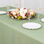 Premium Polyester 60"x102" Rectangle Tablecloth Dusty Sage Green - Durable 220GSM Wrinkle-Resistant Table Cover