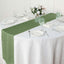 Polyester 12"x108" Table Runner Olive Green - Durable & Wrinkle-Resistant Table Decor