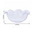 12-Pack Dessert Bowls Blossom Design Clear - Plastic Disposable Bowls for Ice Cream and Candy 3oz