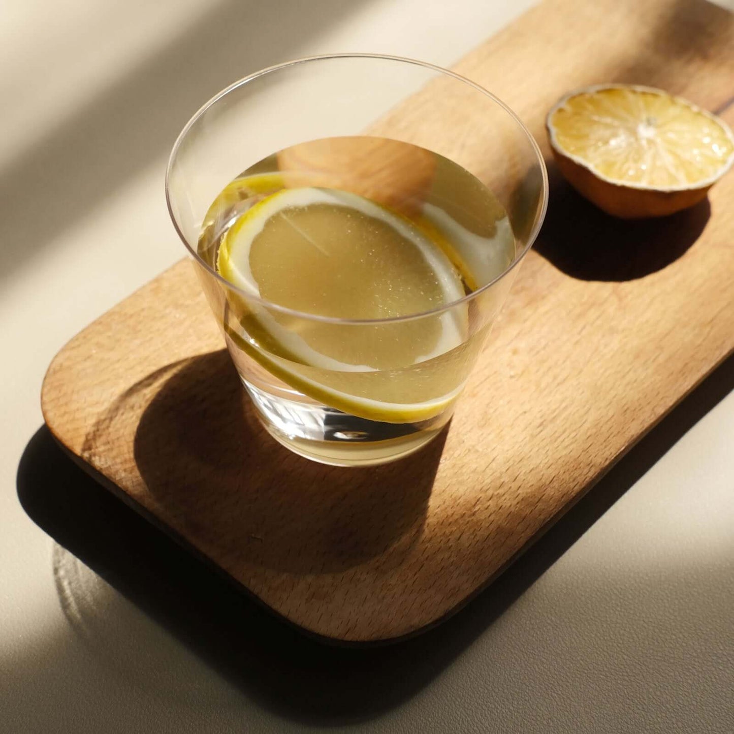 25-Pack Plastic Party Cups Clear Crystal - Stylish Short Disposable Glasses 9oz