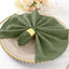 5 Pack Polyester 20"x20" Napkins Dusty Sage Green - Wrinkle Resistant & Easy Care Cloth Napkins