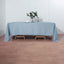 Polyester 72"x120" Rectangle Tablecloth Dusty Blue - Durable and Stylish Table Cover