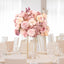 22-Inch Dusty Rose Silk Flower Grand Centerpiece â€“ Pre-Arranged Artificial Rose, Hydrangea & Chrysanthemum Ball for Wedding & Event DÃ©cor