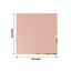 50-Pack Paper Beverage Napkins Dusty Rose with Gold Foil Edge - 2 Ply Disposable Soft 18GSM Cocktail Napkins 5"x5"