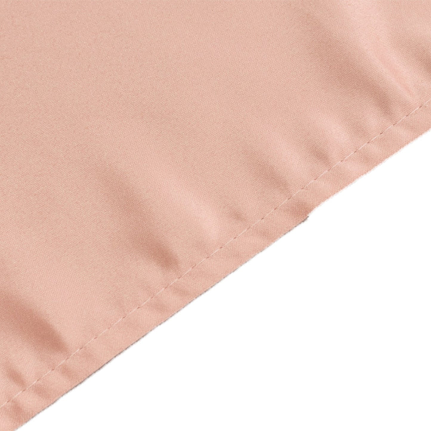 Lamour Satin 60"x102" Rectangle Tablecloth Dusty Rose - Durable & Silky Soft Feel Table Cover