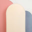 6ft Matte Beige Spandex Fitted Chiara Backdrop Stand Cover For Round Top Wedding Arch