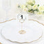 10-Pack Metal Card Holder Stands Mini Circle Hoop Design Gold - Table Number Stands and Wedding Place Card Menu Clips 3.5"