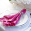Sequin 20"x20" Napkin Fuchsia - Shimmering Dinner Napkin