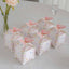 25 Pack White Pink Glitter Butterfly Top Candy Gift Boxes, 3"x4" Spring Floral Party Favor Boxes