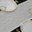 Sequin 12"x108" Table Runner White - Glittering Design for Stylish Celebrations