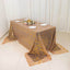 Mesh 90"x156" Rectangle Tablecloth Rose Gold/Gold - Wave Sequin Embroidered Table Cover