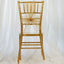 5 Pack Organza Chair Sashes Gold - Timeless Reusable Sheer Chair Bows for Chic Events 6"x108"