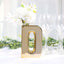 Shiny Ceramic Vase Letter "D" Gold Plated - Chic Bud Planter Pot for Events & Decor 6"