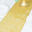 Crystal Rhinestone 10"x108" Table Runner Gold - Luxe Shiny Diamond Mesh Bling Table Runner Roll