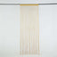 3ftx8ft Gold Silk Tassel String Curtains, Decorative Room Divider Panels