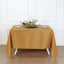 Polyester Square 90"x90" Tablecloth Gold - Wrinkle-Resistant & Durable Table Cover for Events