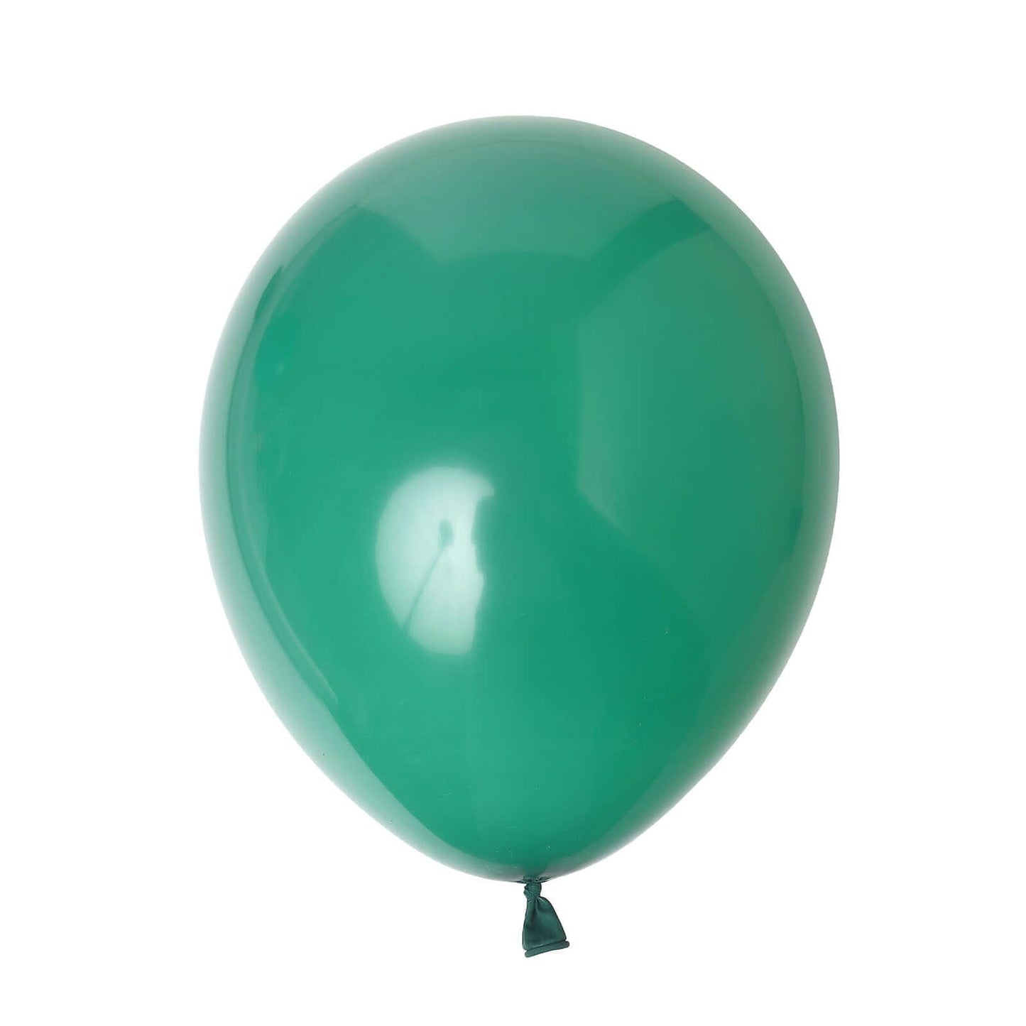 25 Pack 12" Matte Pastel Hunter Emerald Green Helium Air Latex Party Balloons