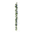 6ft 20 Royal Blue Artificial Silk Roses Flower Garland, Hanging Vine