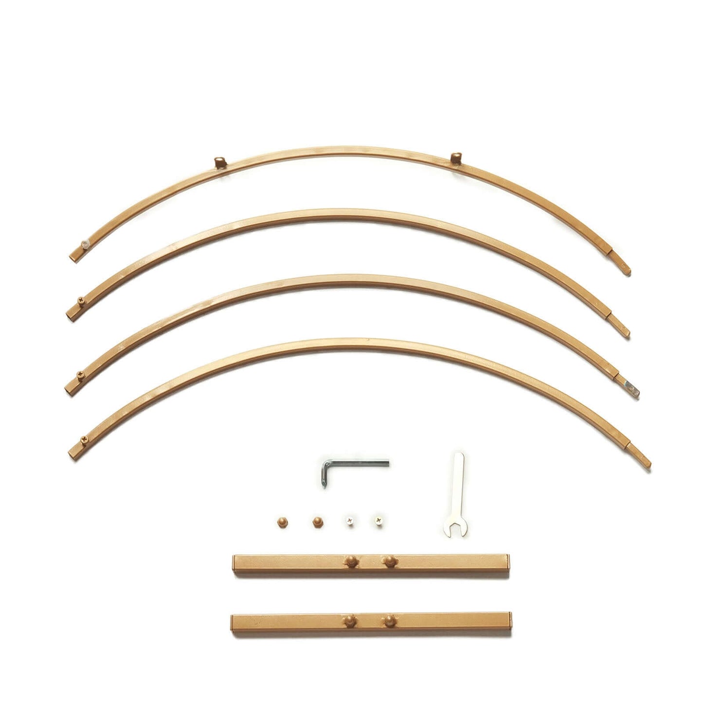 36" Gold Metal Round Hoop Wedding Centerpiece, Self Standing Table Floral Wreath Frame