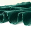 Taffeta 90"x156" Rectangle Tablecloth Hunter Emerald Green - Accordion Crinkle Seamless Table Cover