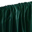 2 Pack Hunter Emerald Green Scuba Polyester Event Curtain Drapes, Durable Flame Resistant Backdrop Event Panels Wrinkle Free with Rod Pockets - 10ftx10ft